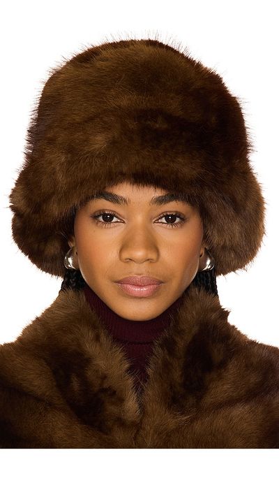 Apparis Apparis Gilly Mink Bucket Hat