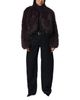 Apparis Apparis Ginette Faux Fur Cropped Jacket - 2