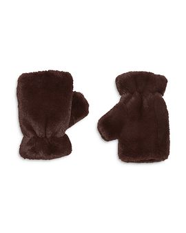 Apparis Apparis Girls' Ariel Faux Fur Fingerless Gloves