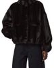 Apparis Apparis Iris Shaved Faux Mink Bomber Jacket - 1
