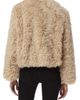Apparis Apparis Lillet Pluche™ Bomber Jacket with Faux Leather Bib - 2