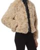 Apparis Apparis Lillet Pluche™ Bomber Jacket with Faux Leather Bib - 3