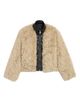 Apparis Apparis Lillet Pluche™ Bomber Jacket with Faux Leather Bib - 5