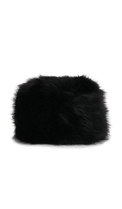 Apparis Black Faux Fur Baseball Cap Apparis Shane Faux Fur Cap Gray Size OSFA | eBay main image 3