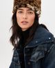 Apparis Apparis Margot Shaved Leopard Pillbox Hat Leopard Multi One - 3