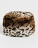 Apparis Apparis Margot Shaved Leopard Pillbox Hat Leopard Multi One - 4