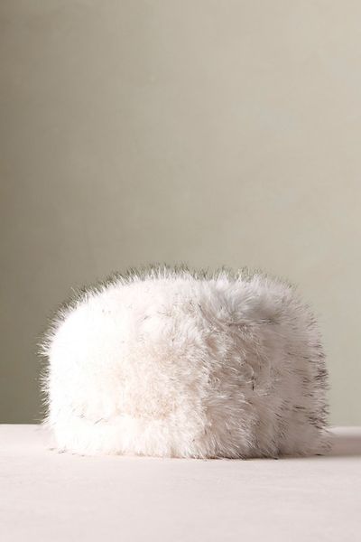 APPARIS APPARIS Margot Tipped Fox Pillbox Hat