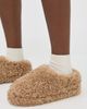 Apparis Apparis Misha Bouclette Slippers Camel - 3