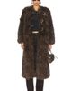 Apparis Apparis Nolwen Fox Maxi Coat - 1