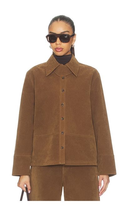 Apparis Apparis Ren Sans Suede Overshirt