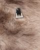 Apparis Apparis Sai Faux Mink Coat Grey Mink - 6
