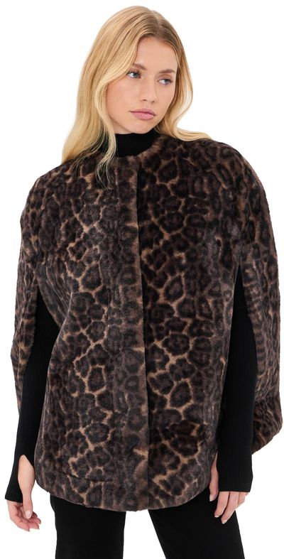 Apparis Apparis Sloane Leopard Cape Dark Leopard