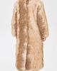 Apparis Apparis Solange Fox Maxi Coat Beige Multi - 3