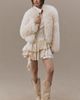 APPARIS Lillet Shag Faux Fur Bomber Jacket - 1