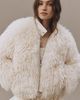 APPARIS Lillet Shag Faux Fur Bomber Jacket - 2