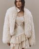 APPARIS Lillet Shag Faux Fur Bomber Jacket - 4