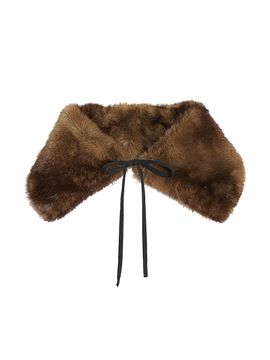 Apparis Women's Eliza Faux-Mink Collar