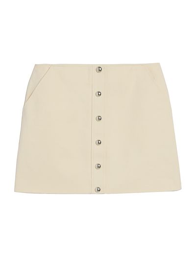 Apparis Women's Ella Cotton Canvas A-Line Miniskirt