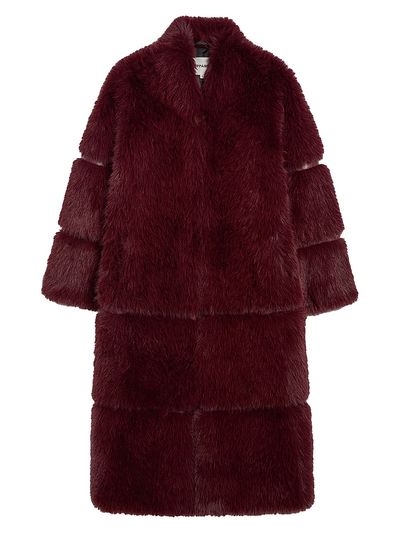 Apparis Women's Sylke Faux-Sable Fur Coat