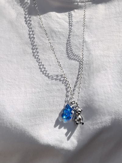 apple pie order Baby Bear Necklace_2color