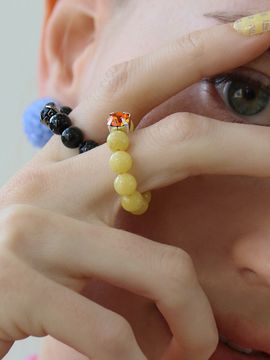 apple pie order Candy Pop Ring Yellow