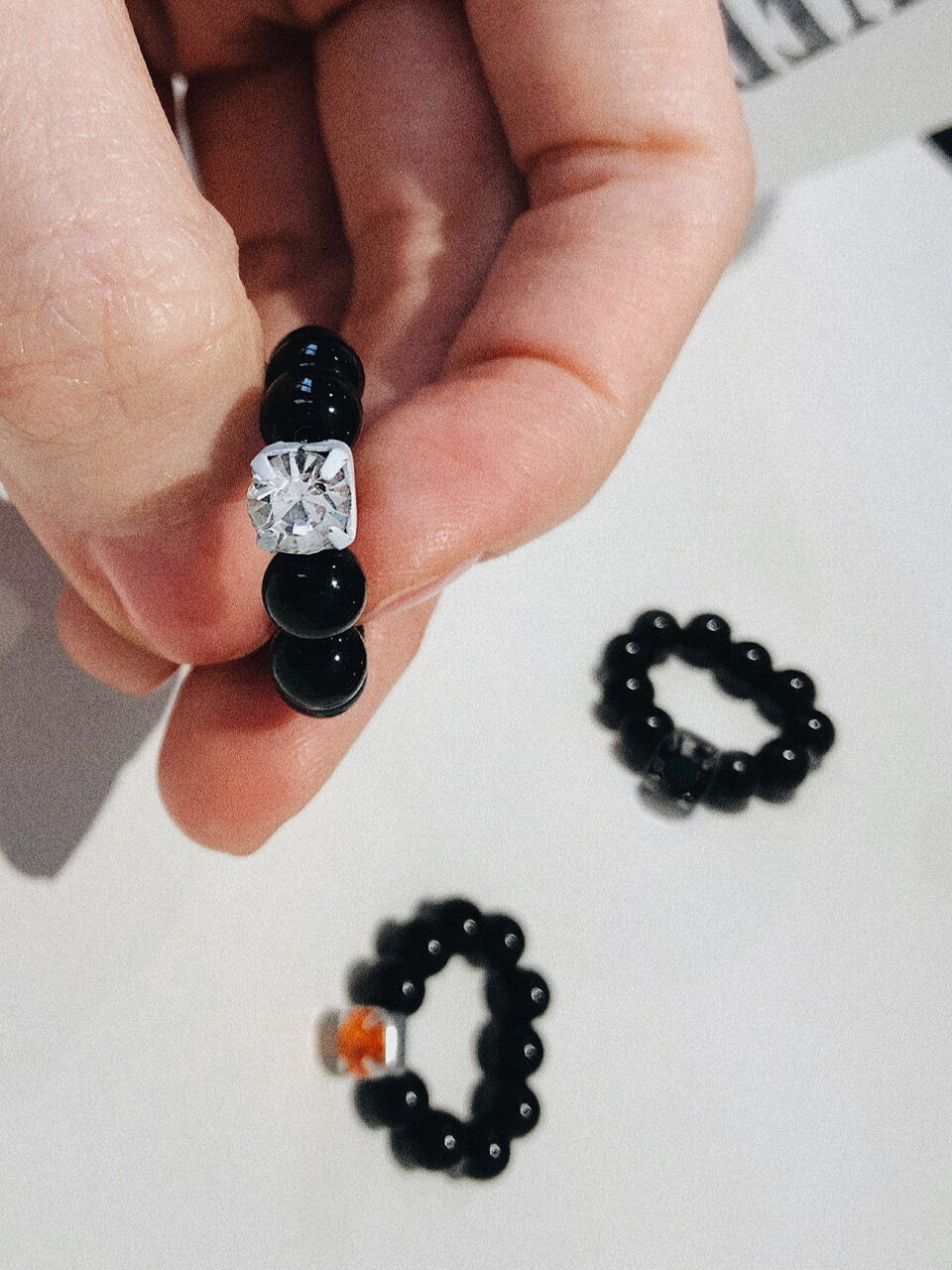 apple pie order Candy Pop Ring_Black
