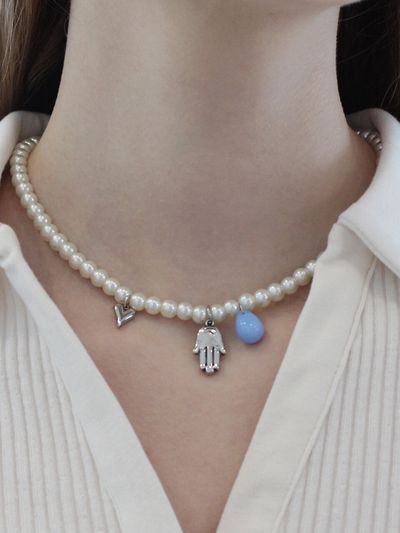 apple pie order Charming Pearl Necklace