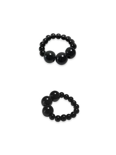 apple pie order Half n Half Ring_Black