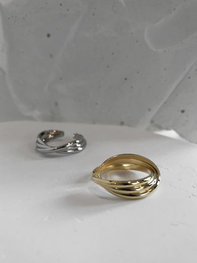 apple pie order Knotted Ring_2color