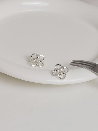 apple pie order Lucky Clover Chain Earrings
