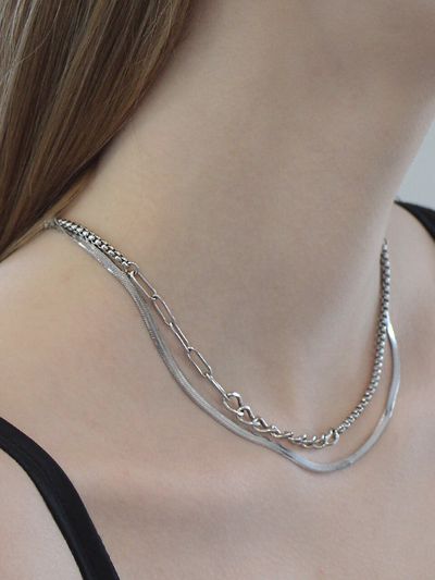 apple pie order Mix Chain Necklace
