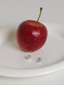 apple pie order Petit Crystal Earrings
