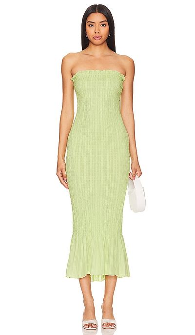 Apres Studio - Ruched Strapless Dress