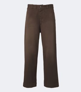 A.Presse A.Presse Cotton twill wide-leg pants