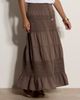 Apricot Apricot Crochet Detail Tiered Skirt - 2