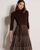 Apricot Apricot Ribbed Top Knit Dress - 1