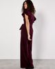 Apricot Apricot Ruffle Sleeve Pleat Detail Jumpsuit - 3