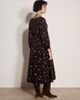 Apricot Apricot Watercolour Ditsy Smock Neck Dress - 2
