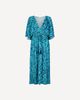Apricot Apricot Zebra Swirl Tassel Detail Maxi Dress - 2