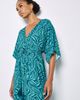 Apricot Apricot Zebra Swirl Tassel Detail Maxi Dress - 3