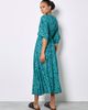 Apricot Apricot Zebra Swirl Tassel Detail Maxi Dress - 5