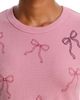 Aqua Aqua Alexa Stringy Bows Fitted Tee - 4