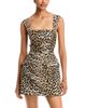Aqua Aqua Animal Jacquard Mini Dress - 1