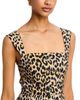 Aqua Aqua Animal Jacquard Mini Dress - 3