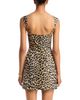 Aqua Aqua Animal Jacquard Mini Dress - 4