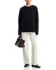 Aqua Aqua Ariadne Center Seam Raglan Sleeve Sweater - 2