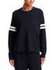 Aqua Aqua Athletic Long Sleeve Varsity Top - 1