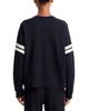 Aqua Aqua Athletic Long Sleeve Varsity Top - 3