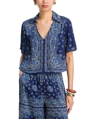 Aqua Aqua Bandana Top