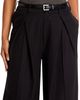 Aqua Aqua Belted Pleated Wide Leg Pants - 5